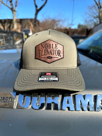 Custom Wood Patch Hat